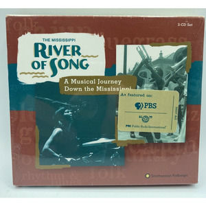 The Mississippi River Of Song Smithsonian Folkways PBS 2 CD SetFolk Music Americ